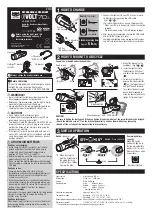 Cateye GVolt70.1 HL-EL552G-RC Manual preview