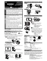 Cateye HL-1600 Instruction Manual preview