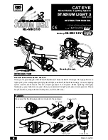 Cateye HL-MH310 Instruction Manual preview