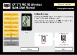 Preview for 11 page of Cateye Micro wireless CC-MC200W Quick Start Manual