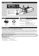 Preview for 2 page of Cateye RAPIDmicro G Manual