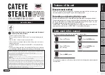 Preview for 1 page of Cateye Stealth EVO CC-GL11 Instruction Manual