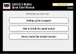 Preview for 4 page of Cateye STRADA CC-RD100N Quick Start Manual