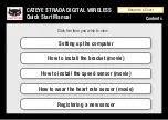 Preview for 4 page of Cateye Strada Digital Wireless CC-RD420DW Quick Start Manual