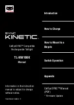 Preview for 1 page of Cateye SYNC Kinetic Manual