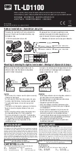 Cateye TL-LD1100 Manual preview