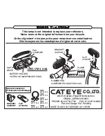 Cateye TL-LD120-F User Manual preview