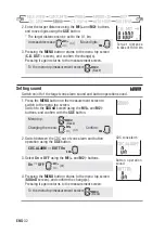 Предварительный просмотр 34 страницы Cateye TR200DW280P Instruction Manual