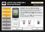 Preview for 11 page of Cateye VELO Wireless+ CC-VT235W Quick Start Manual