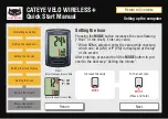 Предварительный просмотр 13 страницы Cateye VELO Wireless+ CC-VT235W Quick Start Manual