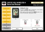 Preview for 13 page of Cateye VELO WIRELESS Plus CC-VT210W Quick Start Manual