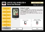 Preview for 14 page of Cateye VELO WIRELESS Plus CC-VT210W Quick Start Manual