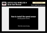 Preview for 17 page of Cateye VELO WIRELESS Plus CC-VT210W Quick Start Manual