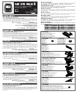 Preview for 1 page of Cateye VELO5 Operation Instructions