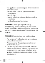 Preview for 6 page of Catler MF 610 Instructions For Use Manual