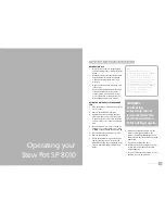 Preview for 10 page of Catler SP 8010 Instructions For Use Manual