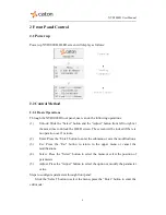 Предварительный просмотр 6 страницы Caton NVD1000D User Manual