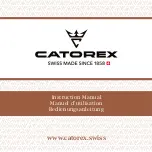 Preview for 1 page of CATOREX 1858 Series Instruction Manual