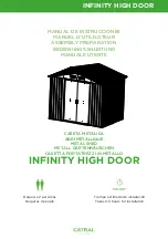 Предварительный просмотр 3 страницы CATRAL INFINITY HIGH DOOR Assembly Preparation