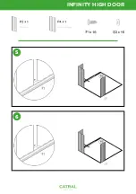 Предварительный просмотр 13 страницы CATRAL INFINITY HIGH DOOR Assembly Preparation