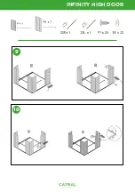 Предварительный просмотр 15 страницы CATRAL INFINITY HIGH DOOR Assembly Preparation