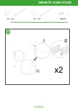 Предварительный просмотр 23 страницы CATRAL INFINITY HIGH DOOR Assembly Preparation