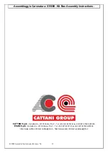 Предварительный просмотр 12 страницы Cattani 035000 Assembly Instructions Manual