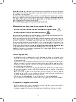 Предварительный просмотр 5 страницы Cattani AC45 Operator'S Handbook Manual