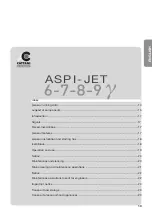 Предварительный просмотр 15 страницы Cattani ASPI-JET 6 Operator'S Handbook Manual