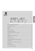 Предварительный просмотр 27 страницы Cattani ASPI-JET 6 Operator'S Handbook Manual