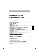 Preview for 22 page of Cattani HYDROCLICLONE ISO Operator'S Handbook Manual