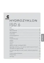 Предварительный просмотр 33 страницы Cattani HYDROCYCLONE ISO 6 Operator'S Handbook Manual