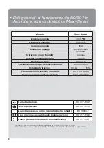 Preview for 4 page of Cattani MAXI SMART Operator'S Handbook Manual