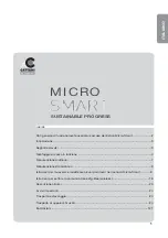 Предварительный просмотр 2 страницы Cattani MICRO SMART Operator'S Handbook Manual