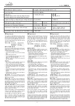 Preview for 3 page of Cattara 99BB004 Instruction Manual