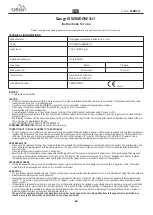 Preview for 2 page of Cattara 99BB012 Instructions For Use Manual