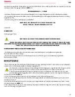 Preview for 22 page of Cattini YAK 109/C Operating And Maintenance Manual