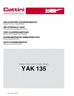 Preview for 1 page of Cattini YAK 135 Manual