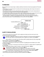 Preview for 13 page of Cattini YAK 312 Operating And Maintenance Manual