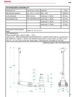 Preview for 28 page of Cattini YAK 418/N Operating And Maintenance Manual