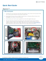 Cattron Aquavx Quick Start Manual preview