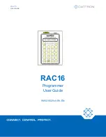 Cattron RAC16 User Manual предпросмотр