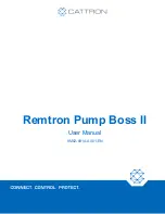 Cattron Remtron Pump Boss II Series User Manual предпросмотр