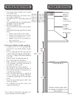 Предварительный просмотр 7 страницы Cavaliere 198 Series Installation Manual And User'S Manual