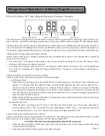 Preview for 15 page of Cavaliere 198 Series Installation Manual And User'S Manual