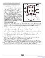 Preview for 13 page of Cavaliere CAV Series Installation Manual