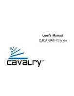 Cavalry CADA-SA2H Series User Manual предпросмотр