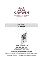 Cavavin C-050WSZ Instruction Manual preview