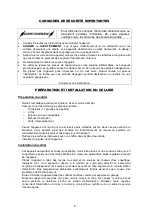 Предварительный просмотр 8 страницы Cavavin C-138WDZ Instruction Manual