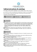 Preview for 3 page of Cavecool CC124DB Instruction Manual